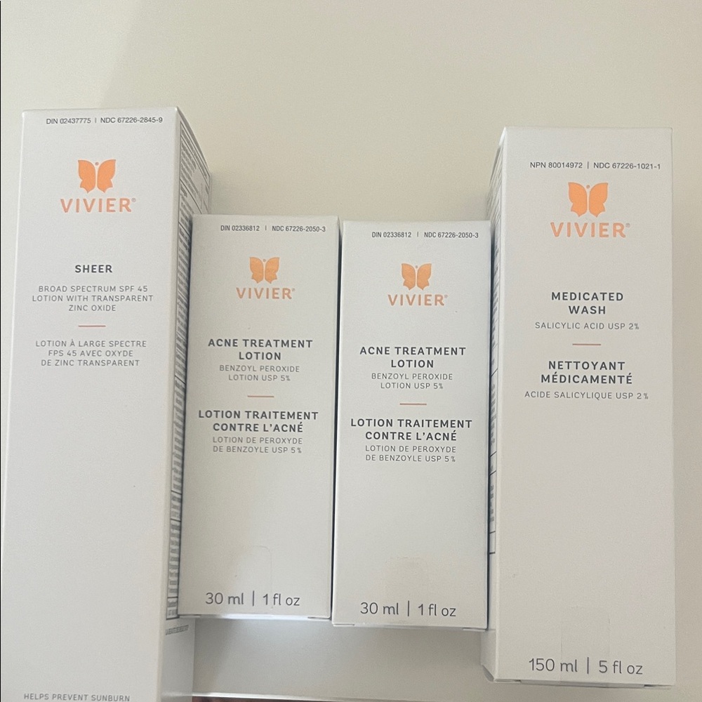 ViVI Acne Treatment Collection - White